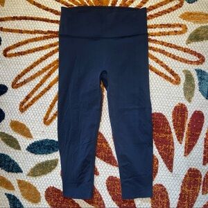 Lululemon Navy Blue Capri Legging
